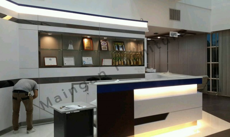 งานออกแบบตกแต่งภายใน Zone Reception area